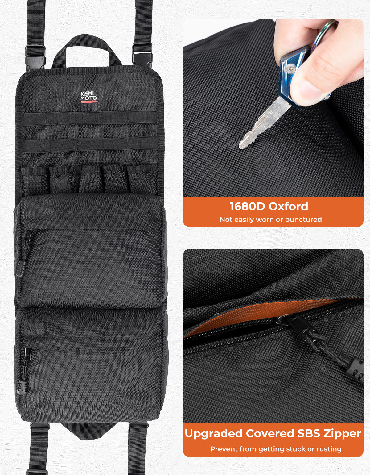 ATV 1680D Fender Bag Roll Up - Image 4