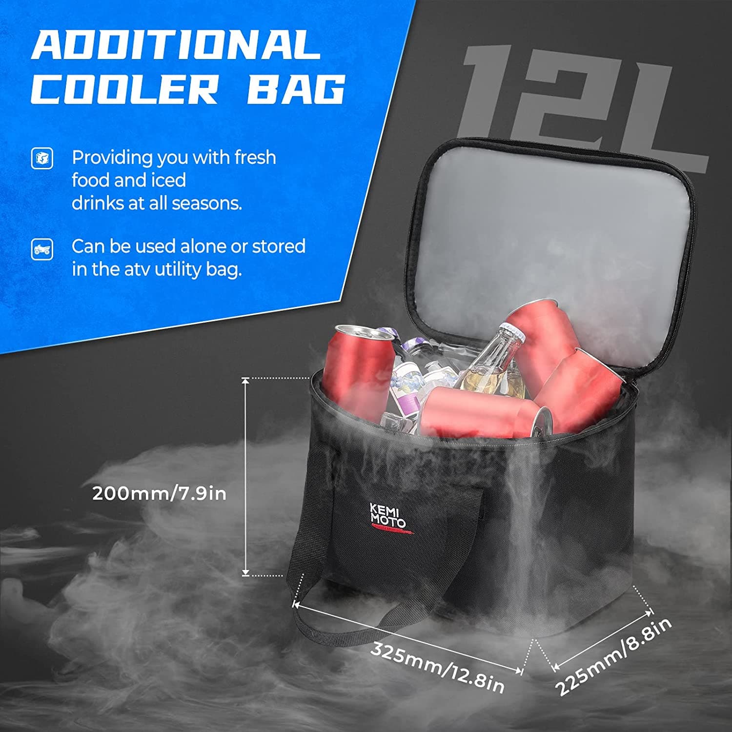 Universal ATV Gear Bag for Front/Rear Rack - Image 4