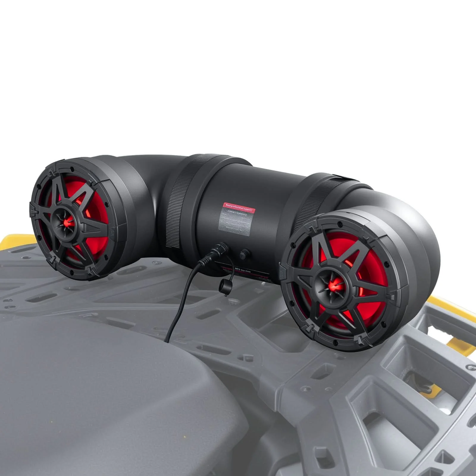 ATV Bluetooth Speaker 6.5" Sound Bar with RGB Lights for Polaris Can-Am - Image 2