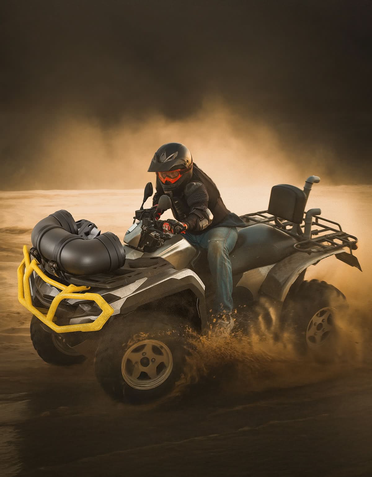 ATV Bluetooth Speaker 8" Sound Bar with RGB Lights for Polaris Can-Am - Image 10