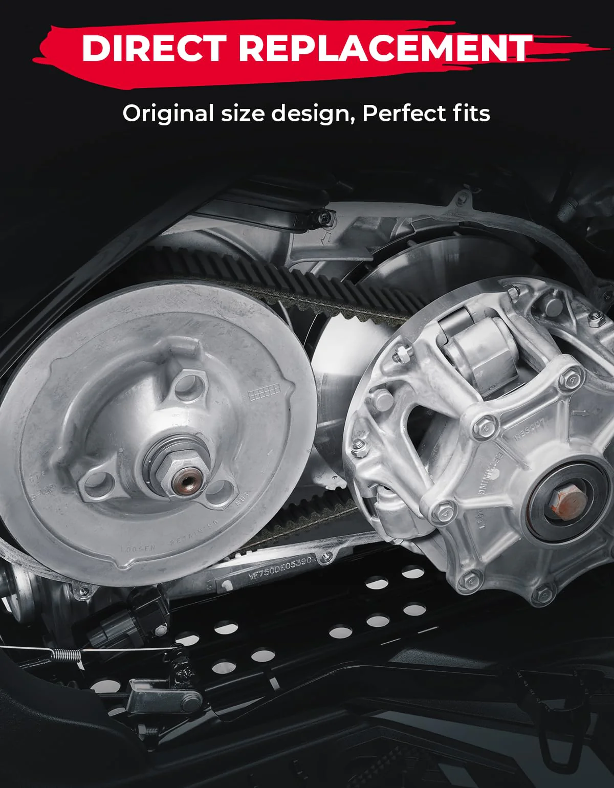 ATV Drive Belt Kawasaki Brute Force / KFX / Prairie / Teryx 750 - Image 6