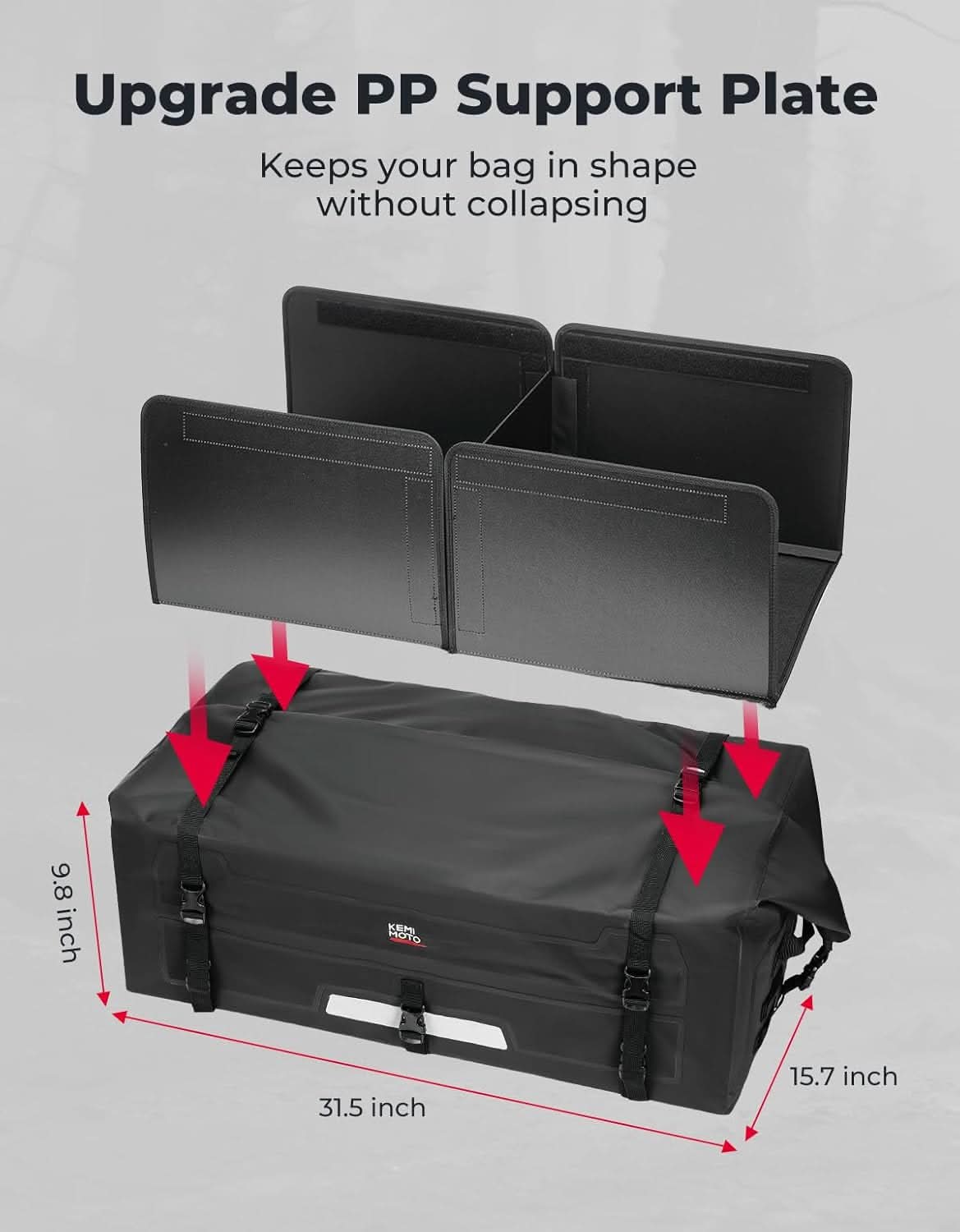 ATV Dry Bag, PVC Universal Storage Bag, 70L Waterproof - Image 4