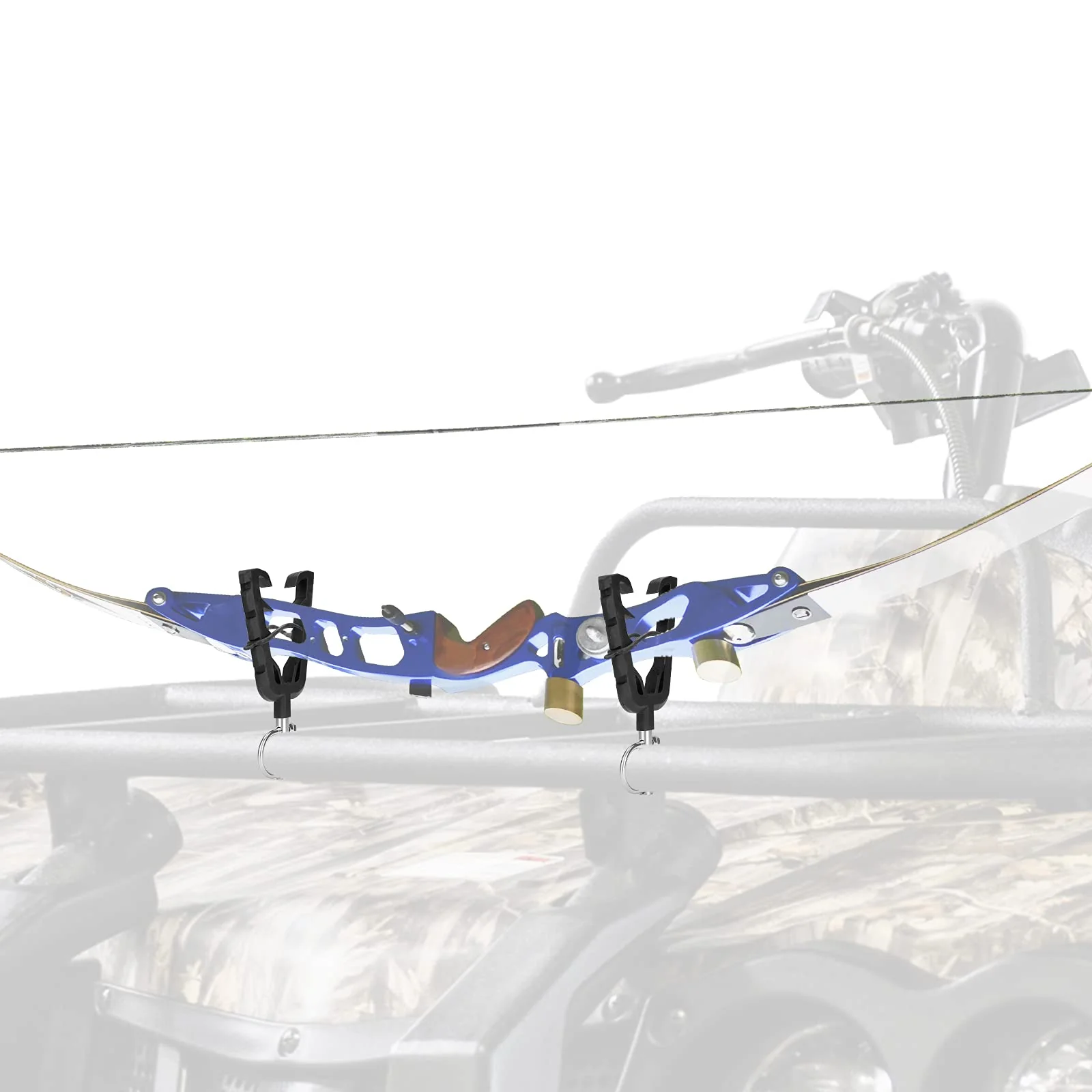 ATV Gun Mount and Bow Tools Rack with Rubber Straps - Image 7