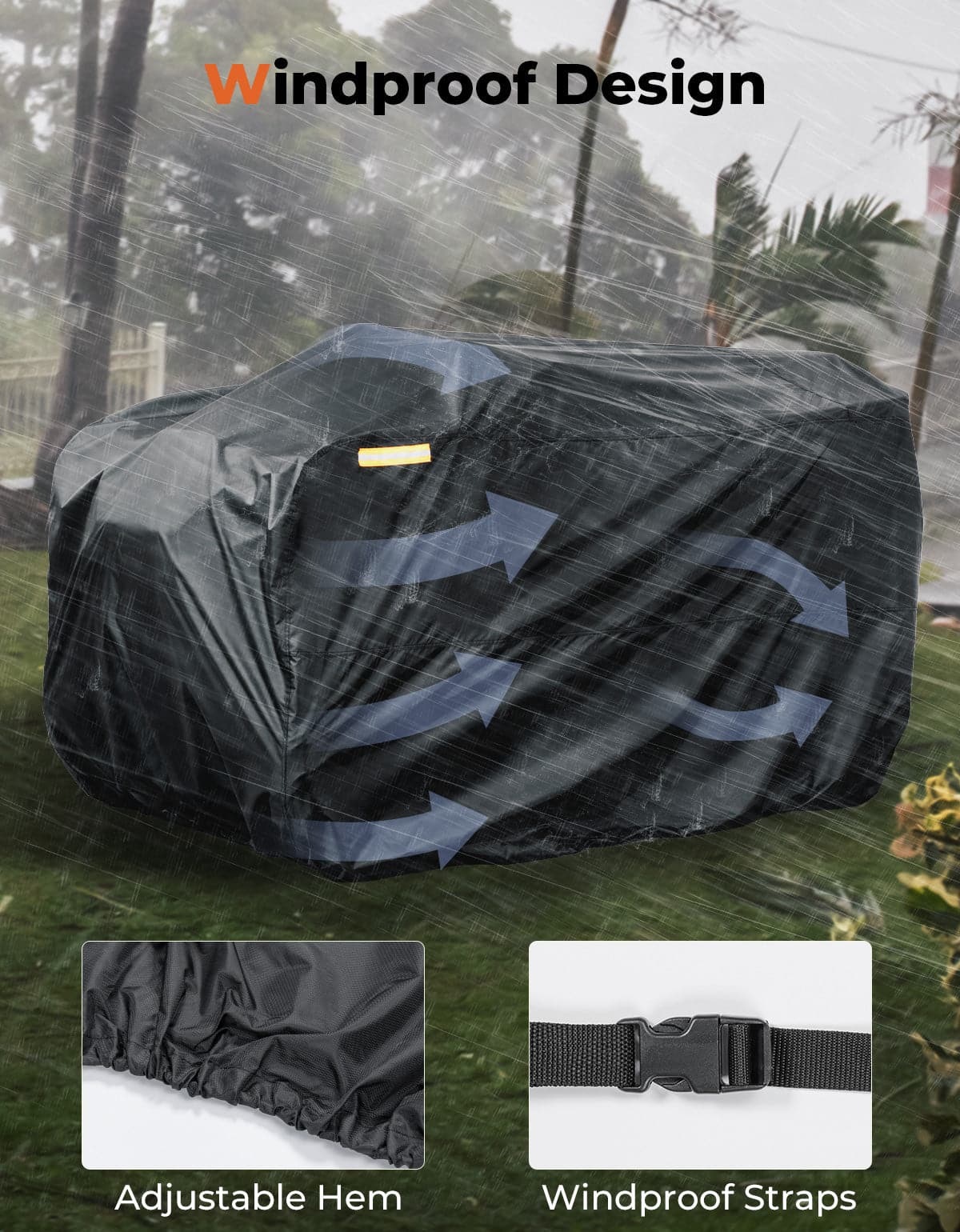 ATV Heavy Duty Cover for Polaris Sportsman | Outlander | CFORCE | Brute - Image 5