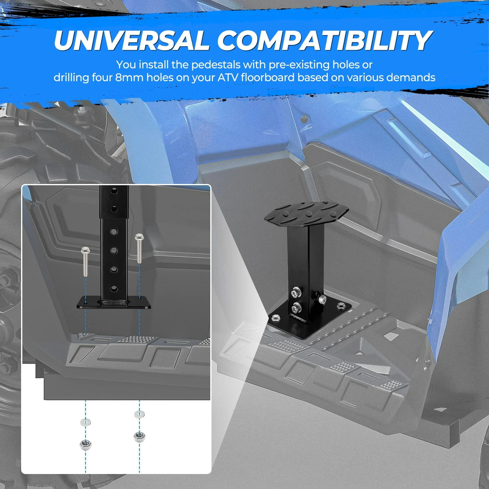 ATV Passenger Foot Rests - Image 3