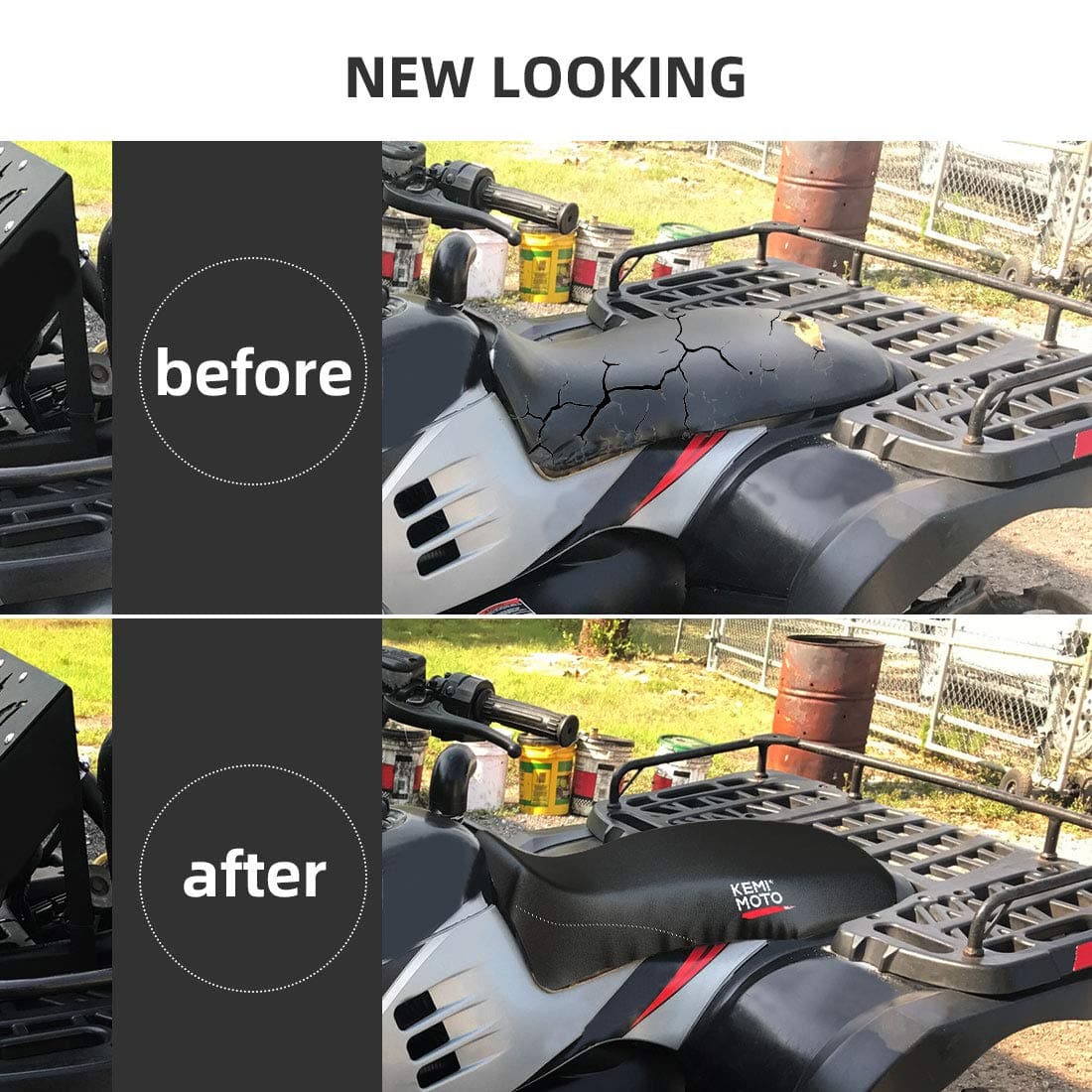 ATV Seat Cover For Polaris Sportsman - Image 4
