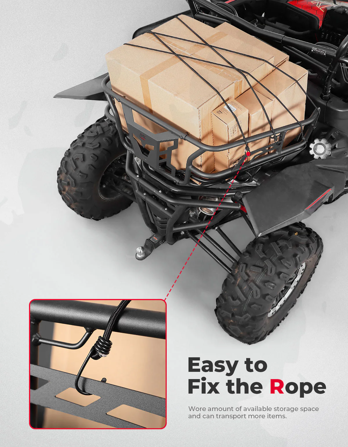 Bed Enclosure Rear Tailgate for CFMOTO ZFORCE 950 - Image 5