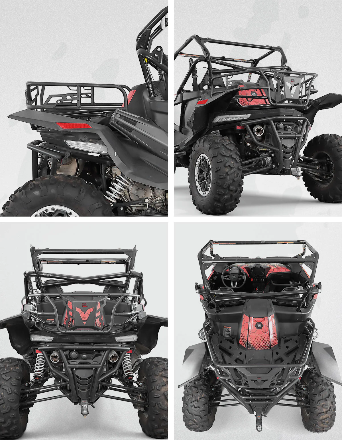 Bed Enclosure Rear Tailgate for CFMOTO ZFORCE 950 - Image 6