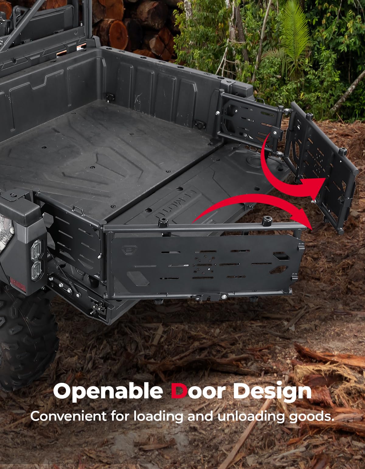 Bed Extender Tailgate Extension for CFMOTO Uforce 1000/1000 XL - Image 4