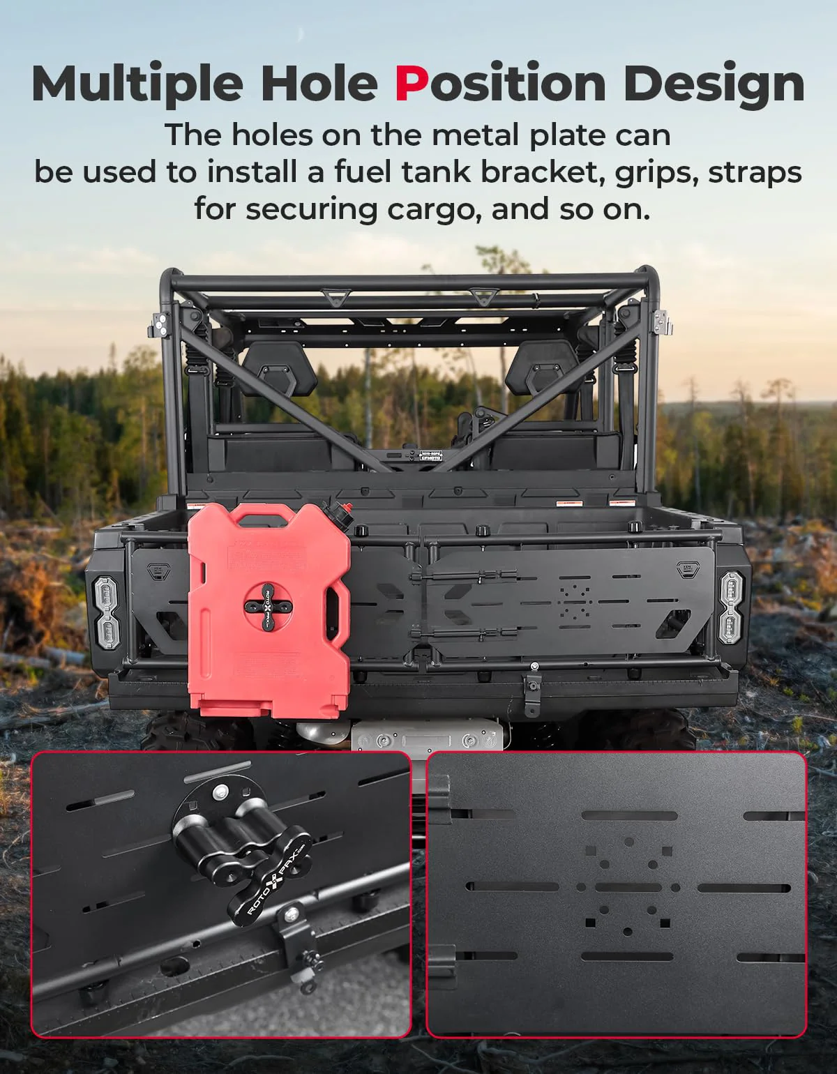Bed Extender Tailgate Extension for CFMOTO Uforce 1000/1000 XL - Image 5