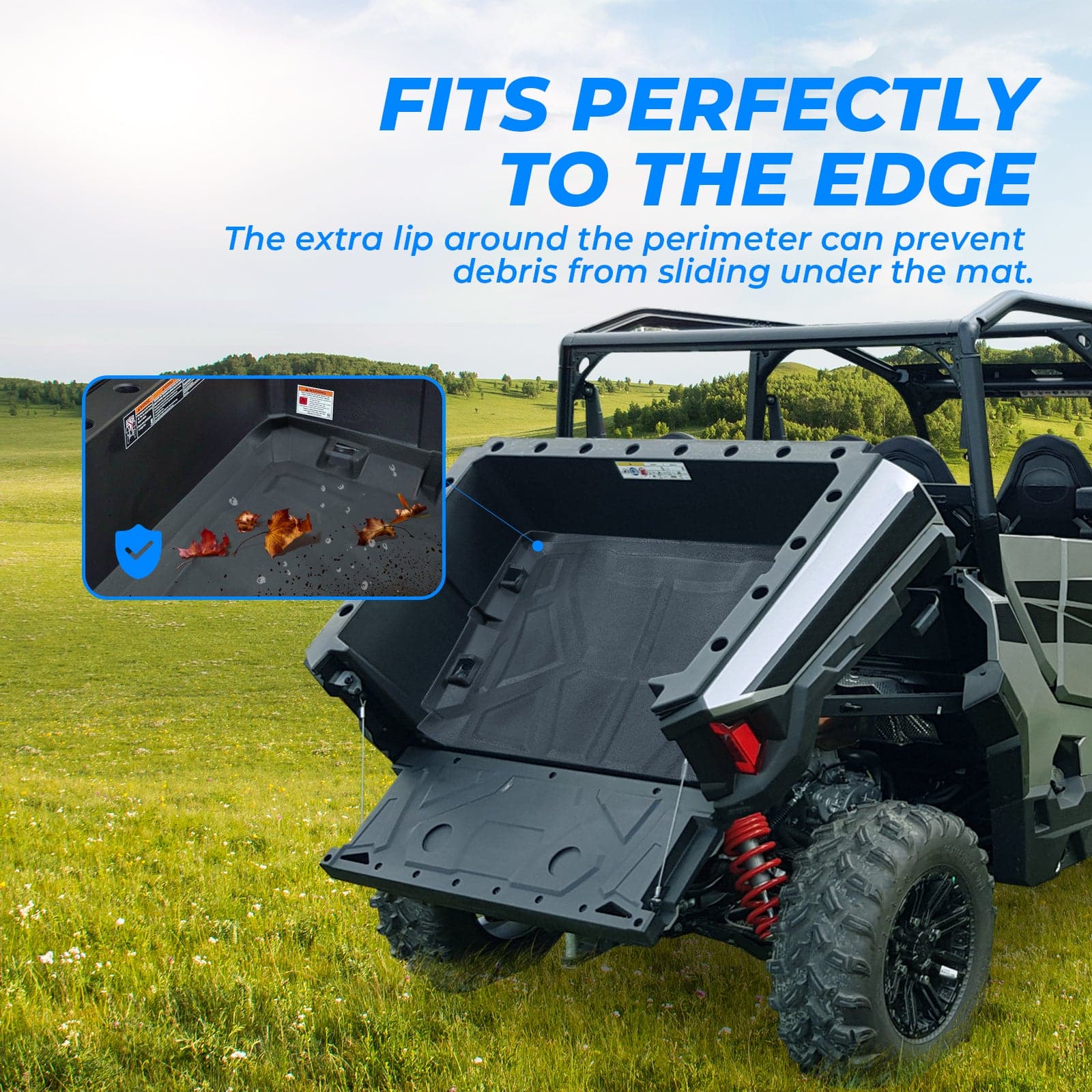 Bed Liner Mat For Polaris General 1000 / General 4 1000 - Image 2