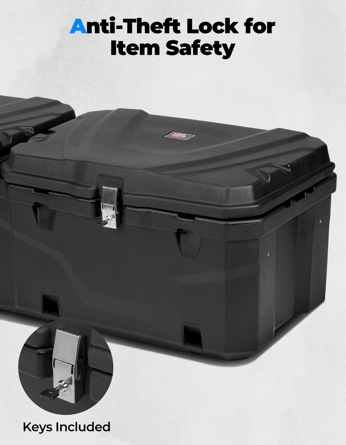 110L/29Gal UTV Bed Storage Box For CFMOTO Uforce 1000 | 1000XL| U10 - Image 4