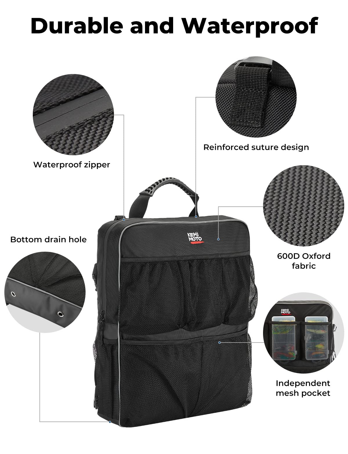 Boat Storage Bag Seat Backpack Bag - Image 2