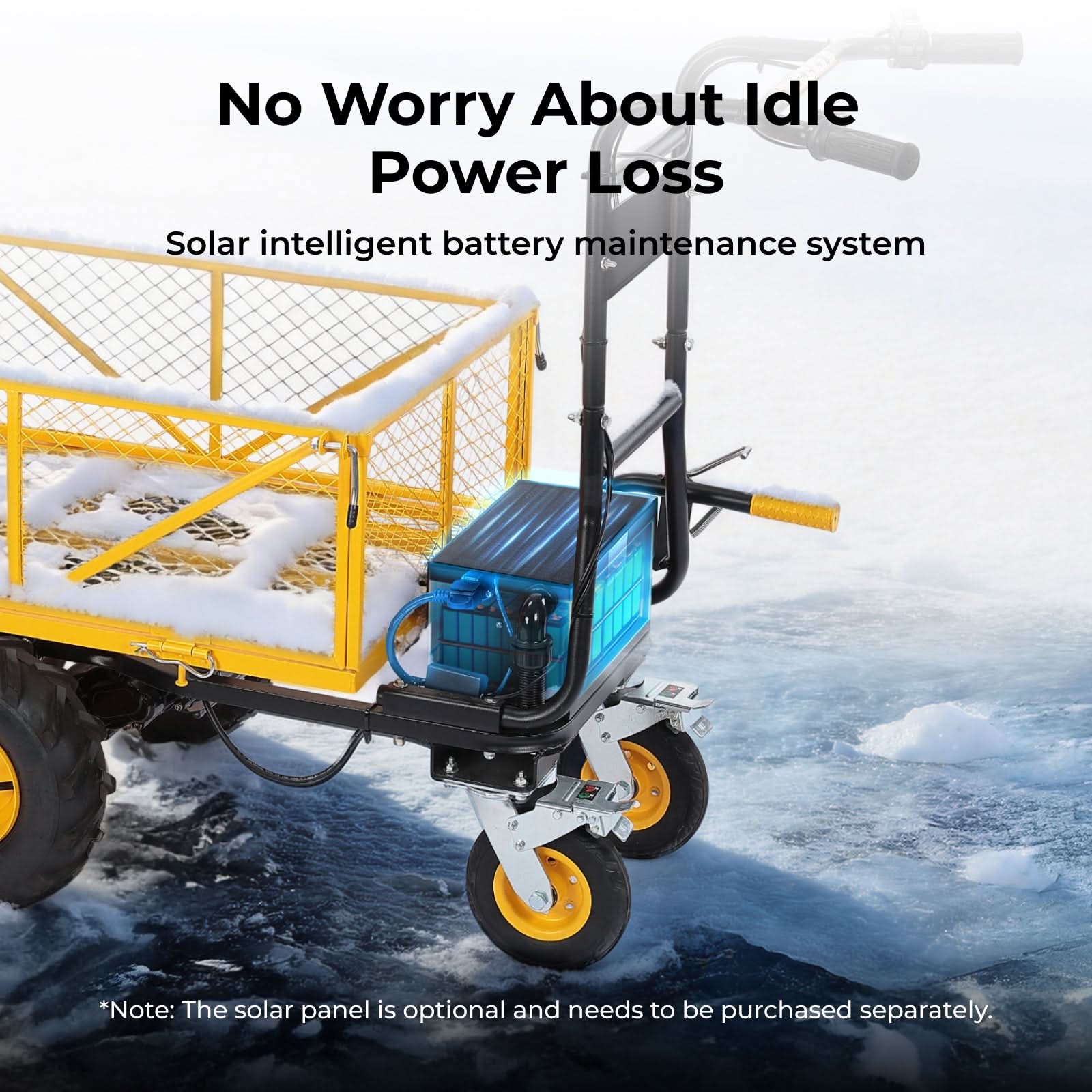 BougeRV GC660 Electric Utility Garden Cart - Image 6