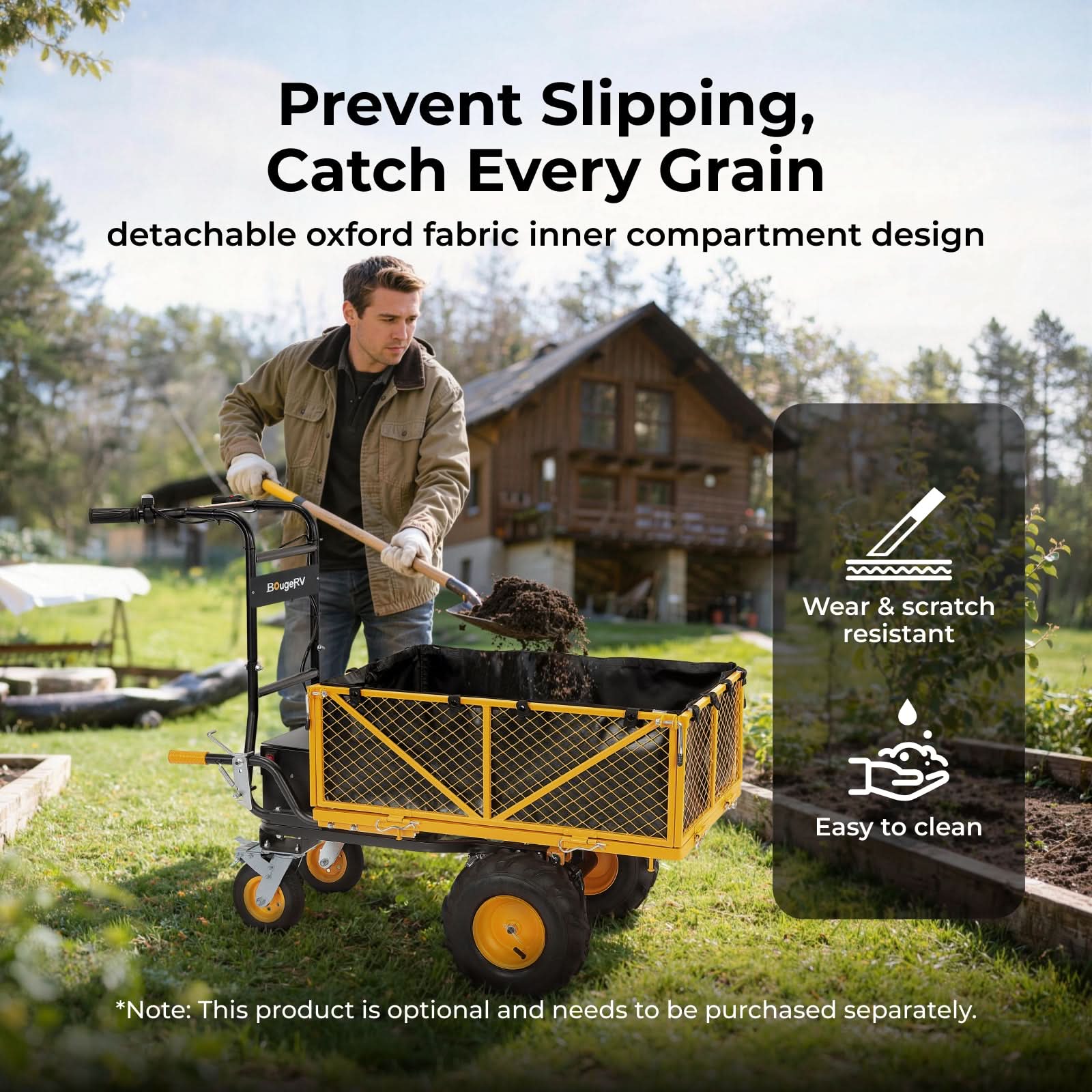 BougeRV GC660 Electric Utility Garden Cart - Image 8