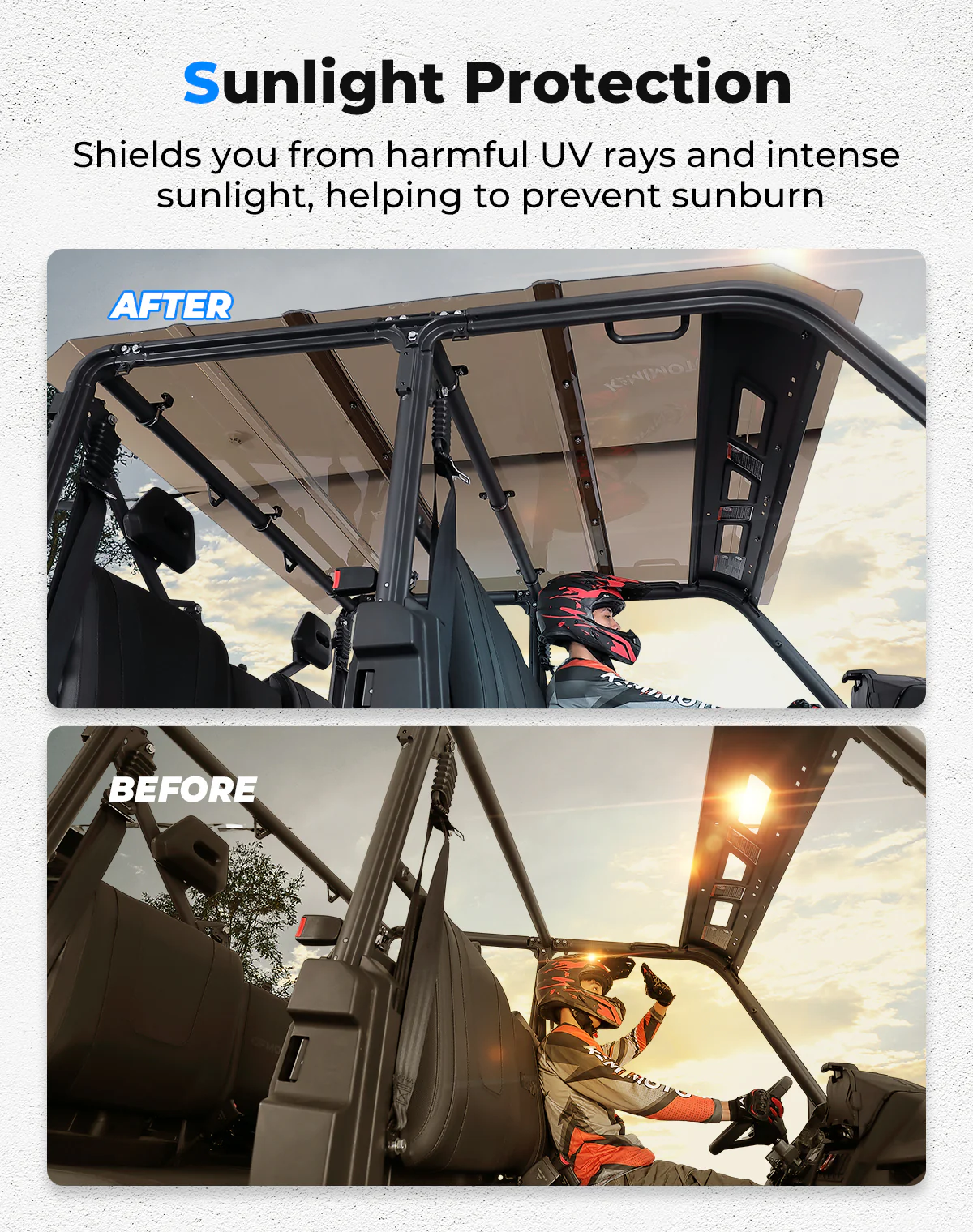 Hard Roof Top for CFMOTO UForce 1000XL 2022+ - Image 2