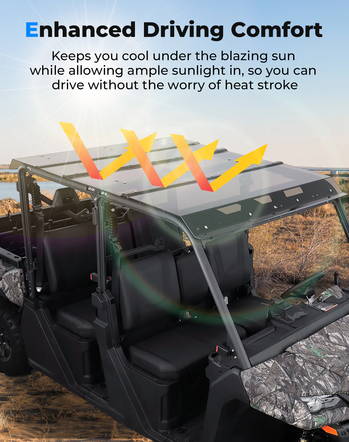 Hard Roof Top for CFMOTO UForce 1000XL 2022+ - Image 4
