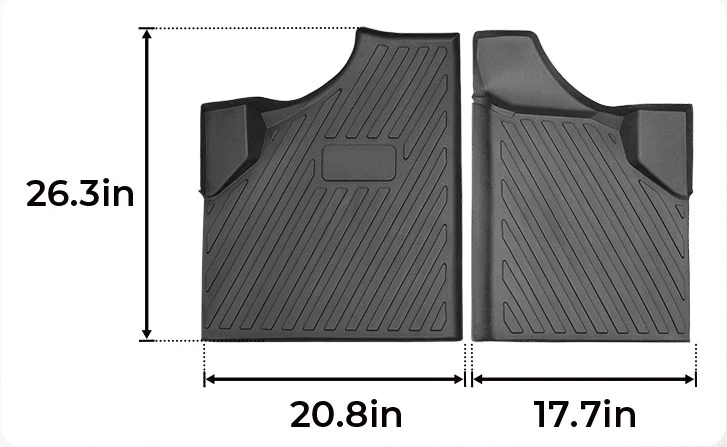 Camouflage Seat Cover & TPE Floor Mats for Can-Am Defender HD7|8|9|10 - Image 8