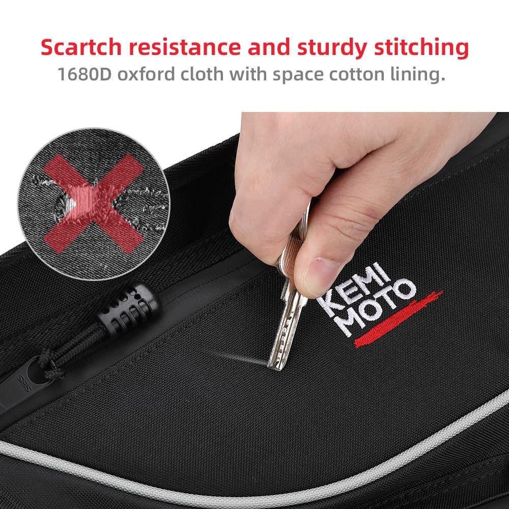 600D Cab Pack Luggage Storage Bag for Can-Am Commander - Image 5