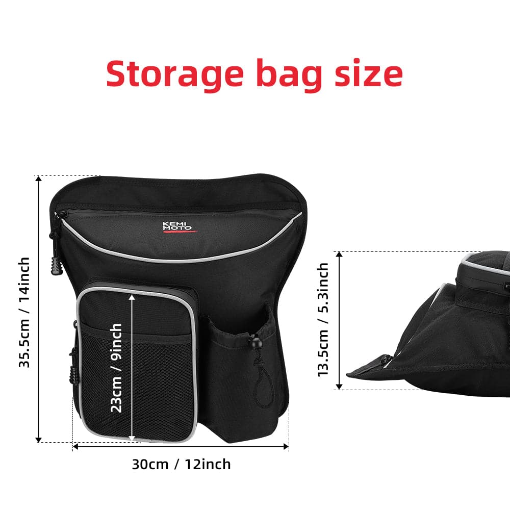 600D Cab Pack Luggage Storage Bag for Can-Am Commander - Image 7