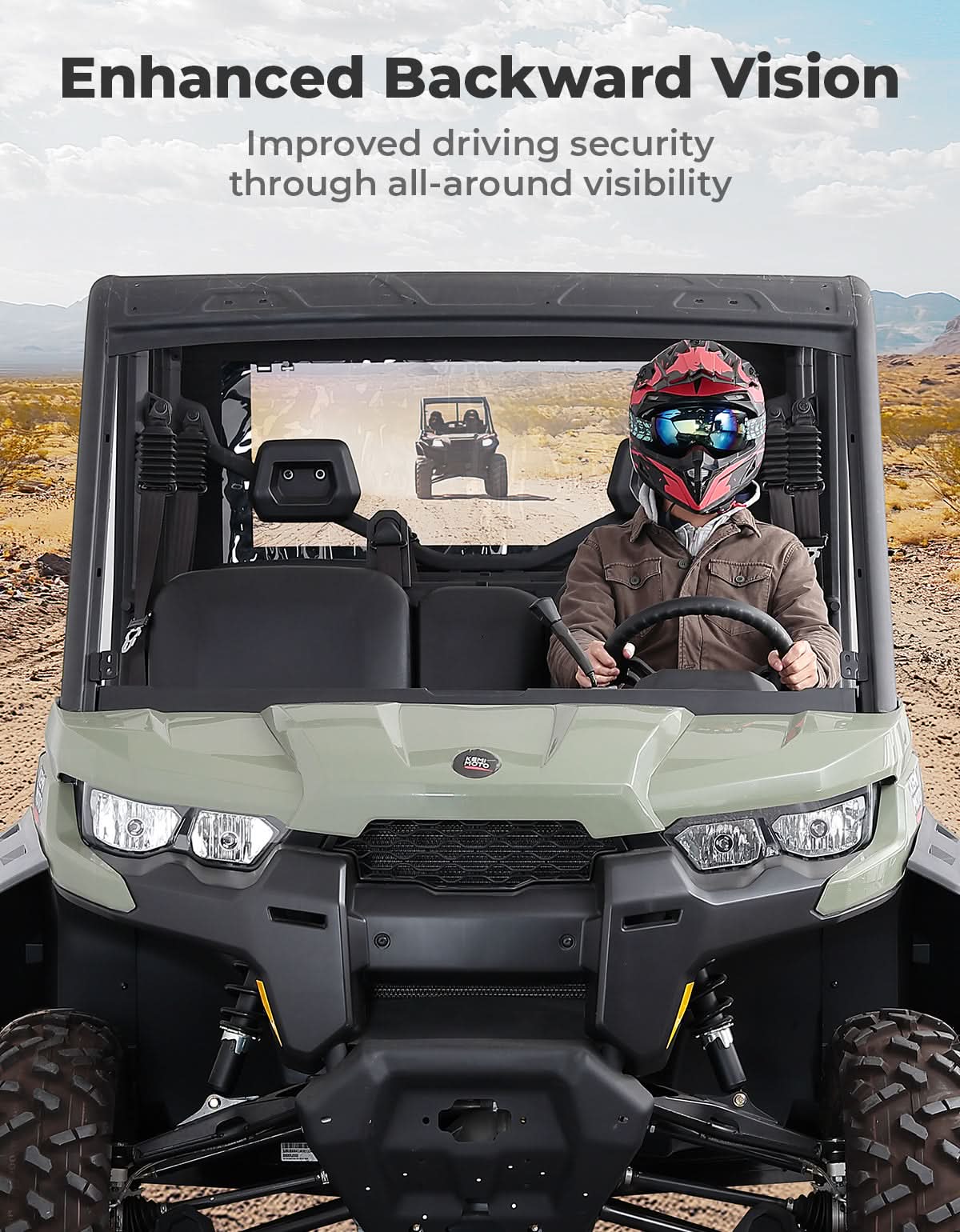 UTV Soft Cargo Camper Bed Cover for Can-Am Defender - Image 4