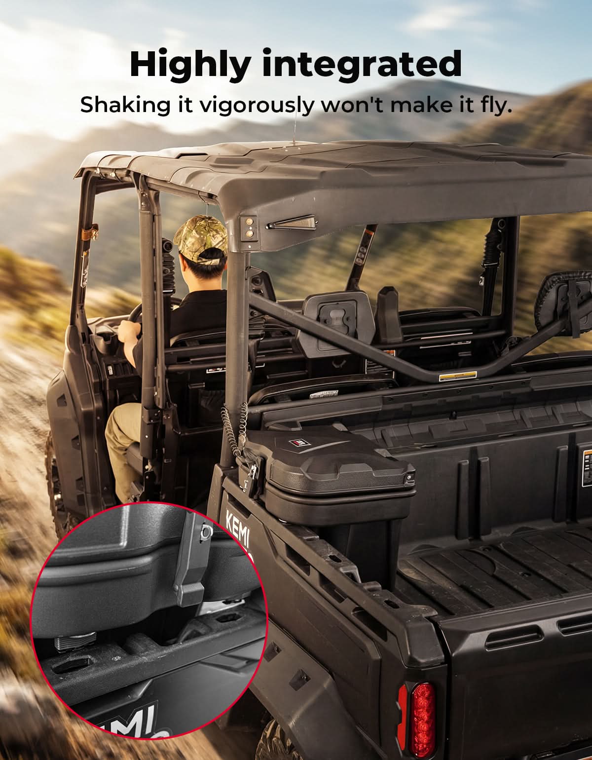 Can-Am Defender / Defender MAX / Commander Bed Storage Box (2016–2026) - Image 7