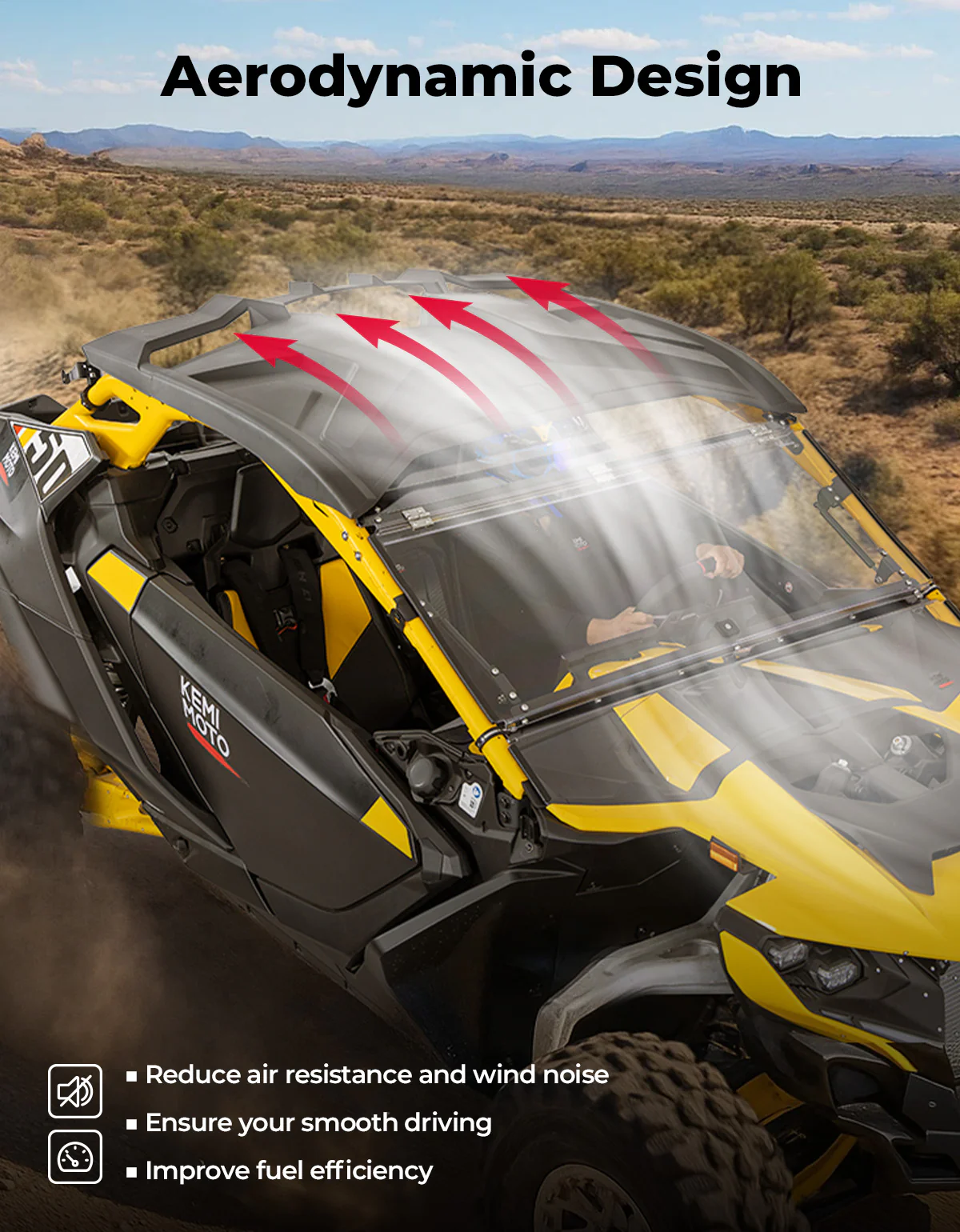 Roof For Can-Am Maverick R Plastic Waterproof Hard Roof Top - Image 4