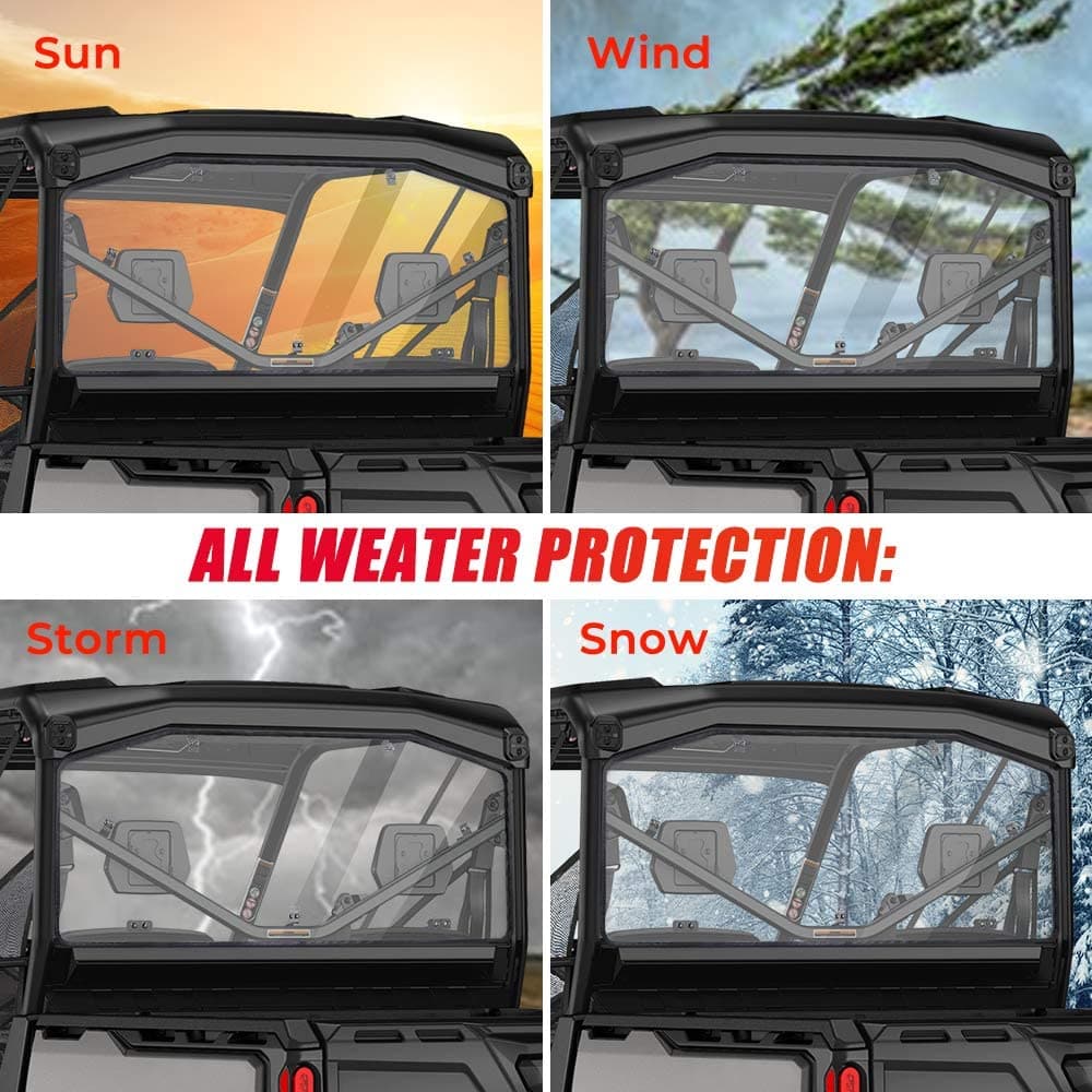 Rear Windshield for Can Am Defender HD 5/8/ 10/ MAX - Image 9