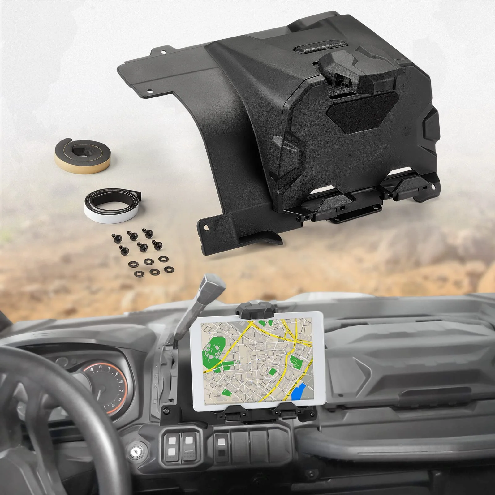 Electric Device Tablet Holder for Can am Defender HD5/8/10 - Image 7
