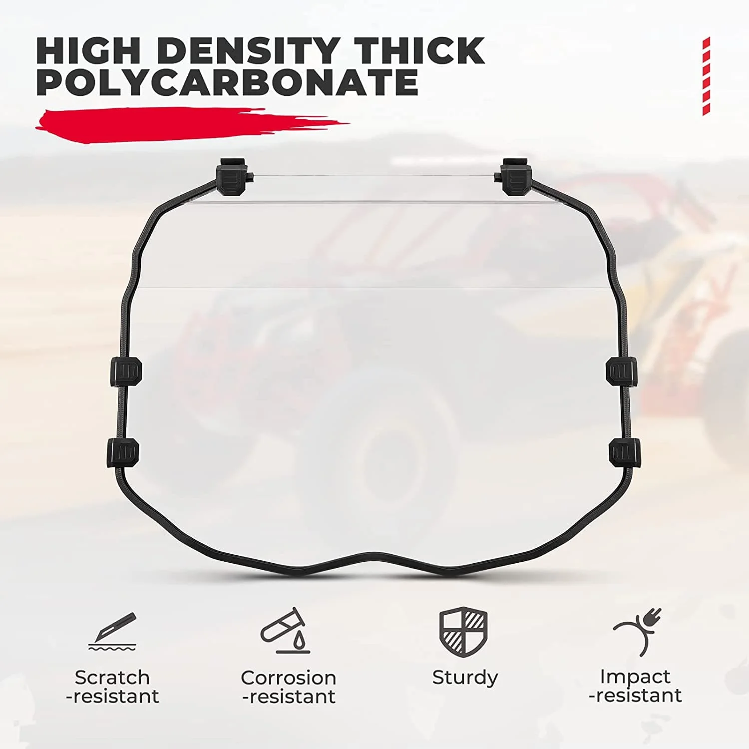Full Windshield for Can-Am Maverick X3 / X3 MAX - Image 4