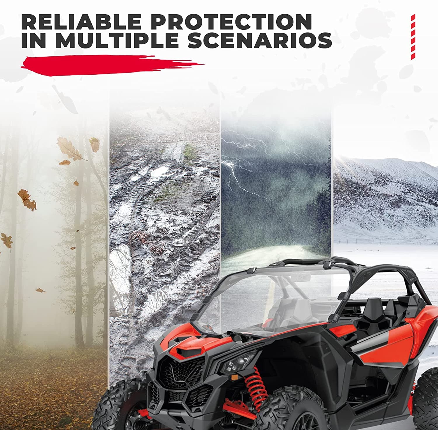 Full Windshield for Can-Am Maverick X3 / X3 MAX - Image 8