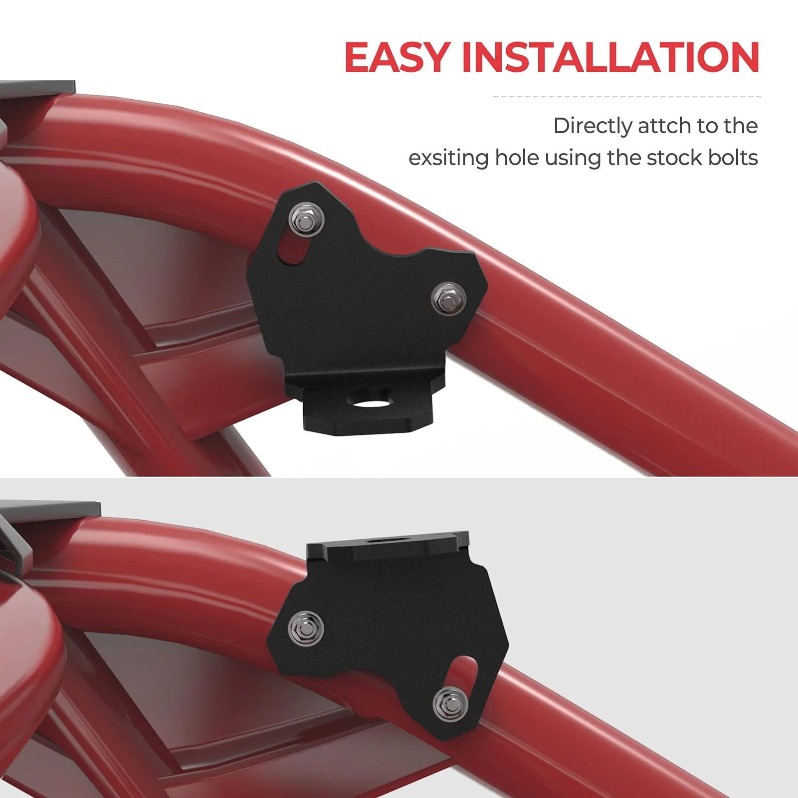 2 PCS Adjustable Whip Light Flag Mount for Can Am Maverick X3/MAX - Image 12