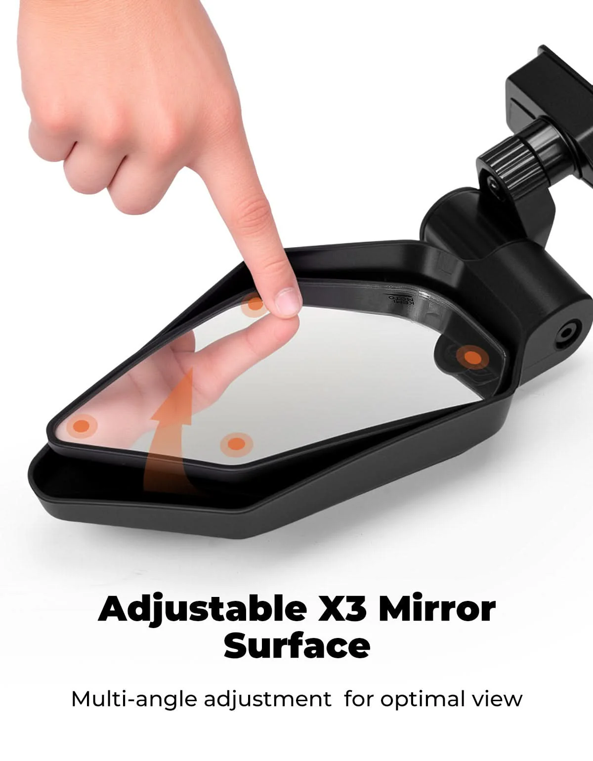 Can-Am Maverick X3 & Max RS DS Turbo Side Mirrors US Flag Pattern（2017-2026） - Image 5