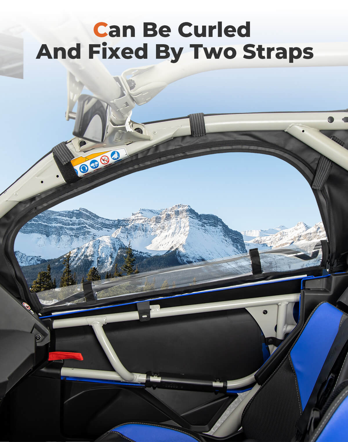 Soft Cab Enclosure Upper Doors for Can-Am Maverick X3 MAX - Image 3