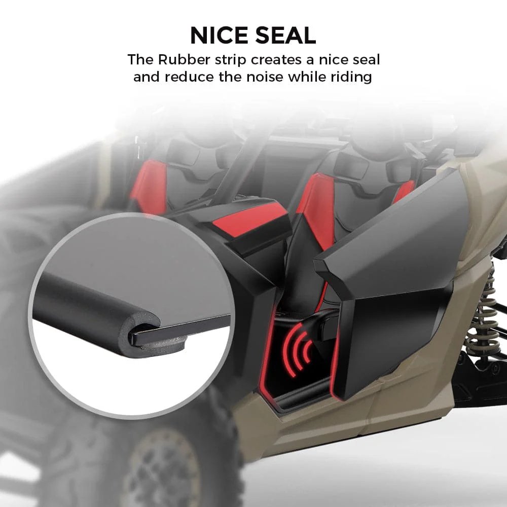 Aluminum Lower Door Panel Inserts For Can-Am Maverick X3 MAX - Image 5