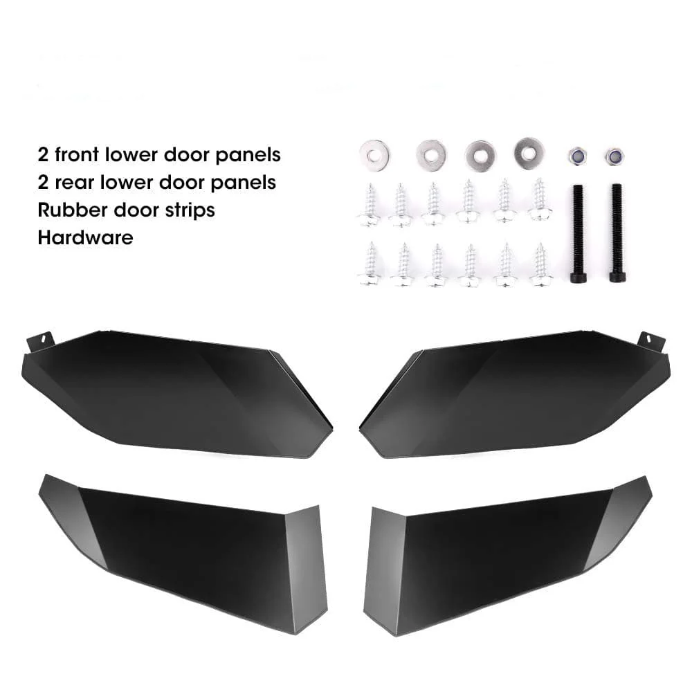 Aluminum Lower Door Panel Inserts For Can-Am Maverick X3 MAX - Image 7