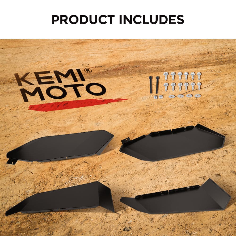Aluminum Lower Door Panel Inserts For Can-Am Maverick X3 MAX - Image 8