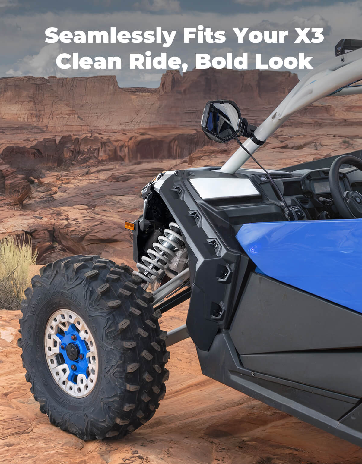 Fender Flares for Can-Am Maverick X3 / X3 Max - Image 5