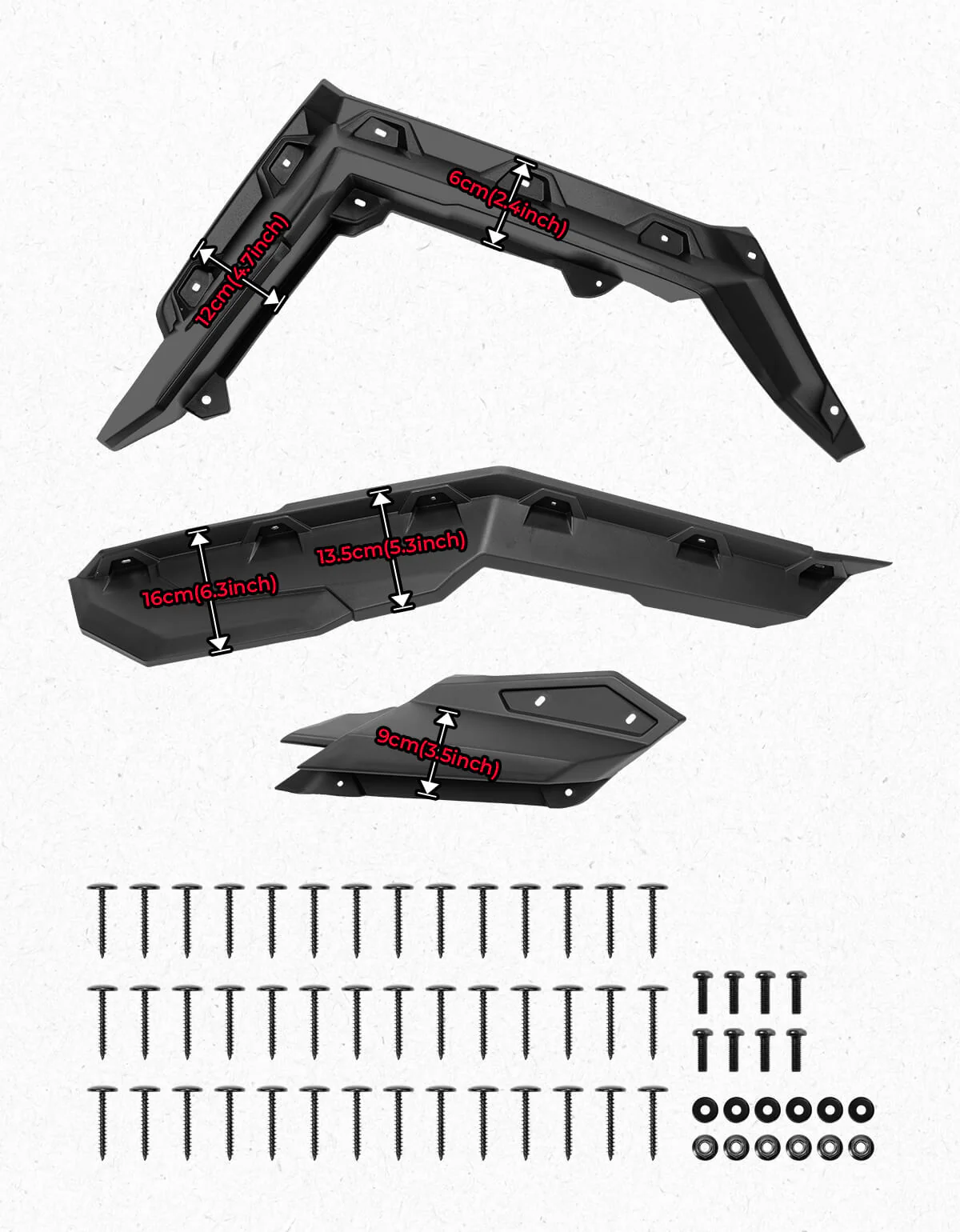 Fender Flares for Can-Am Maverick X3 / X3 Max - Image 7