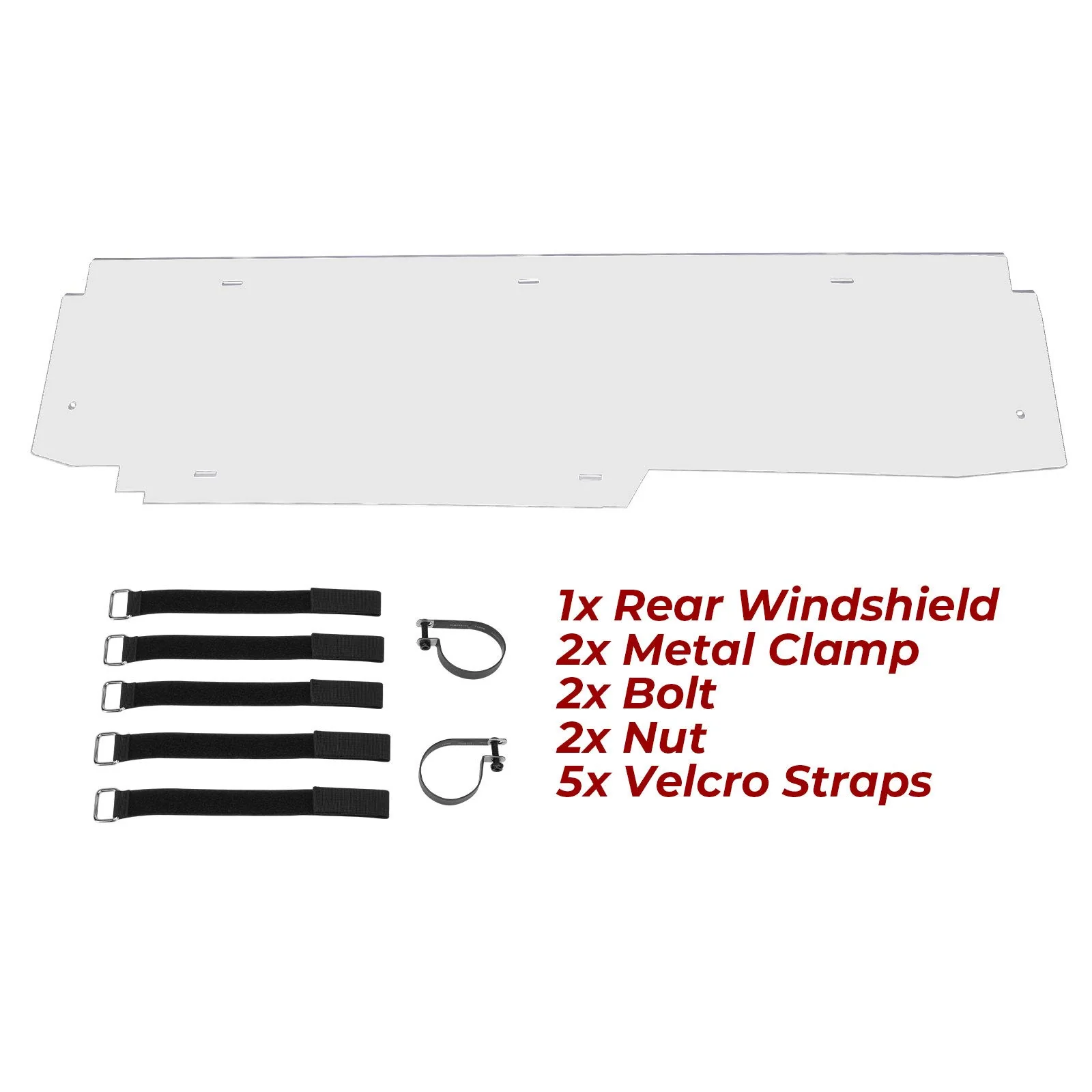 Rear Windshield for Can Am Maverick X3/ X3 Max - Image 7