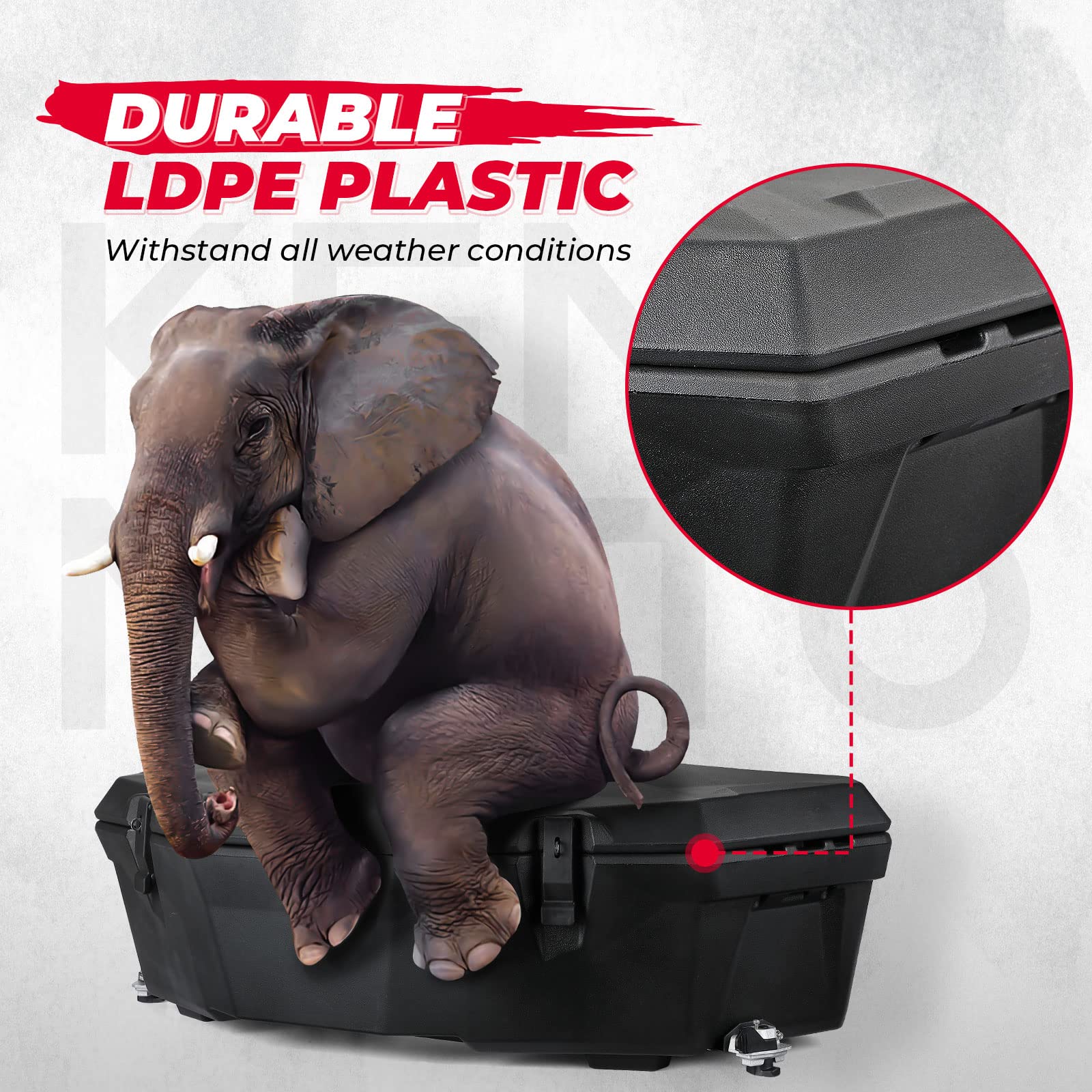 30L Rear Storage Box for Can-am X3/MAX Outlander - Image 3