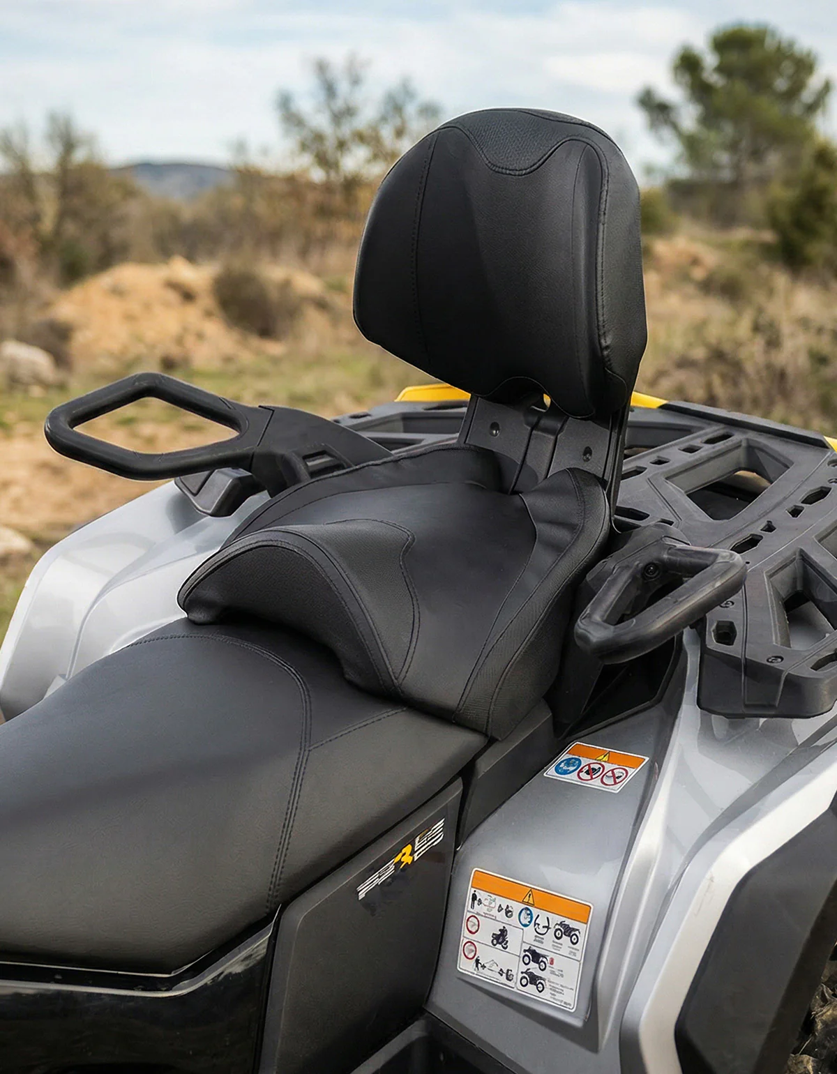 Can-Am Outlander MAX Passenger Rear Seat with Armrest (2012–2024) - Image 10
