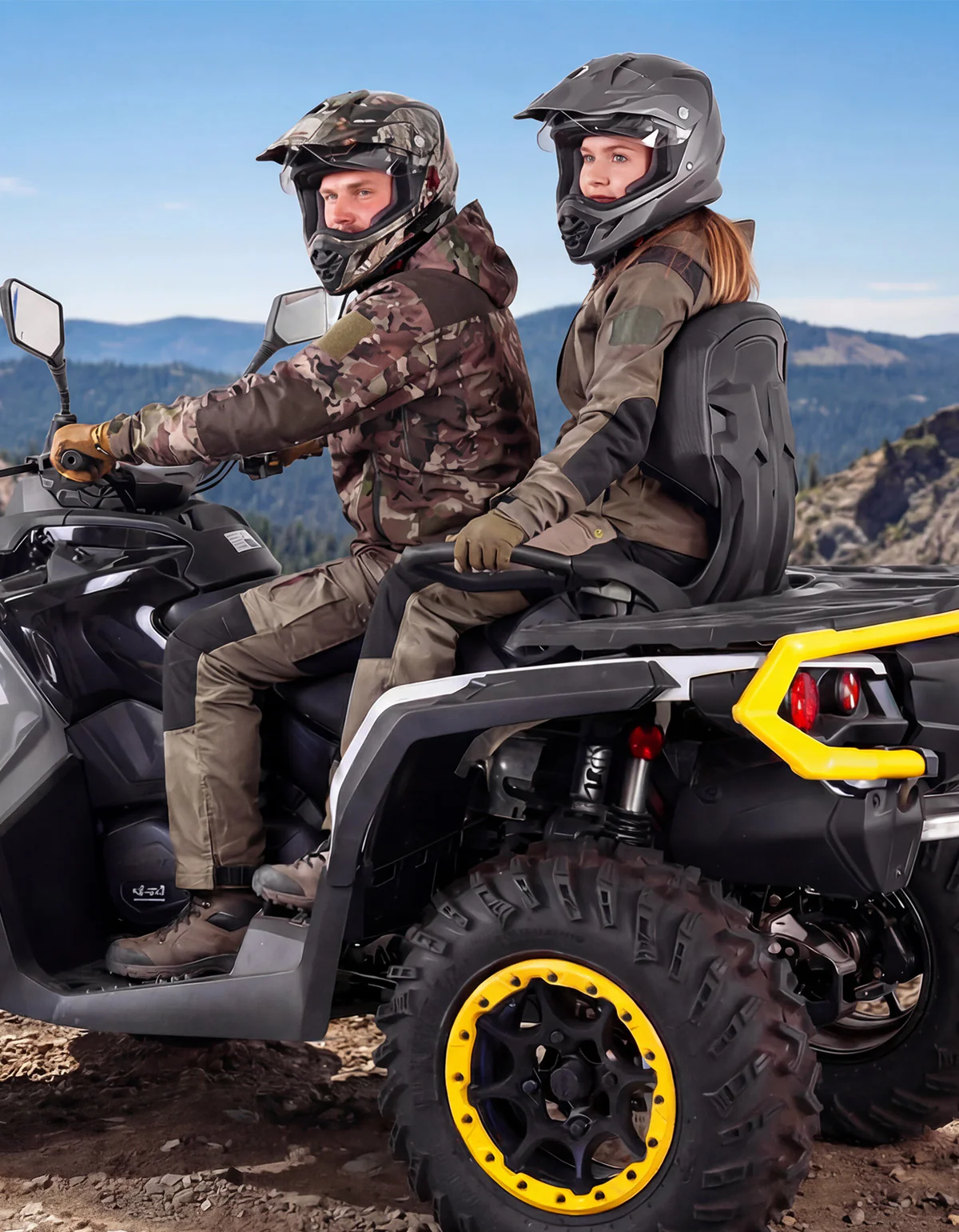 Can-Am Outlander MAX Passenger Rear Seat with Armrest (2012–2024) - Image 12