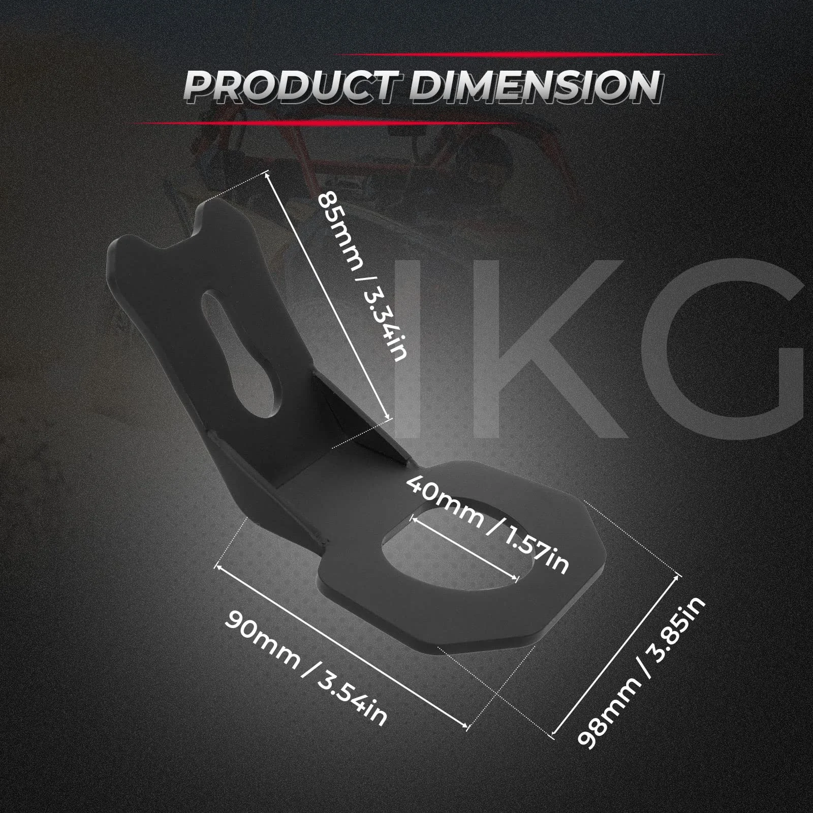 4PCS Tie Down Brackets Hooks for Can Am Maverick X3/MAX - Image 7