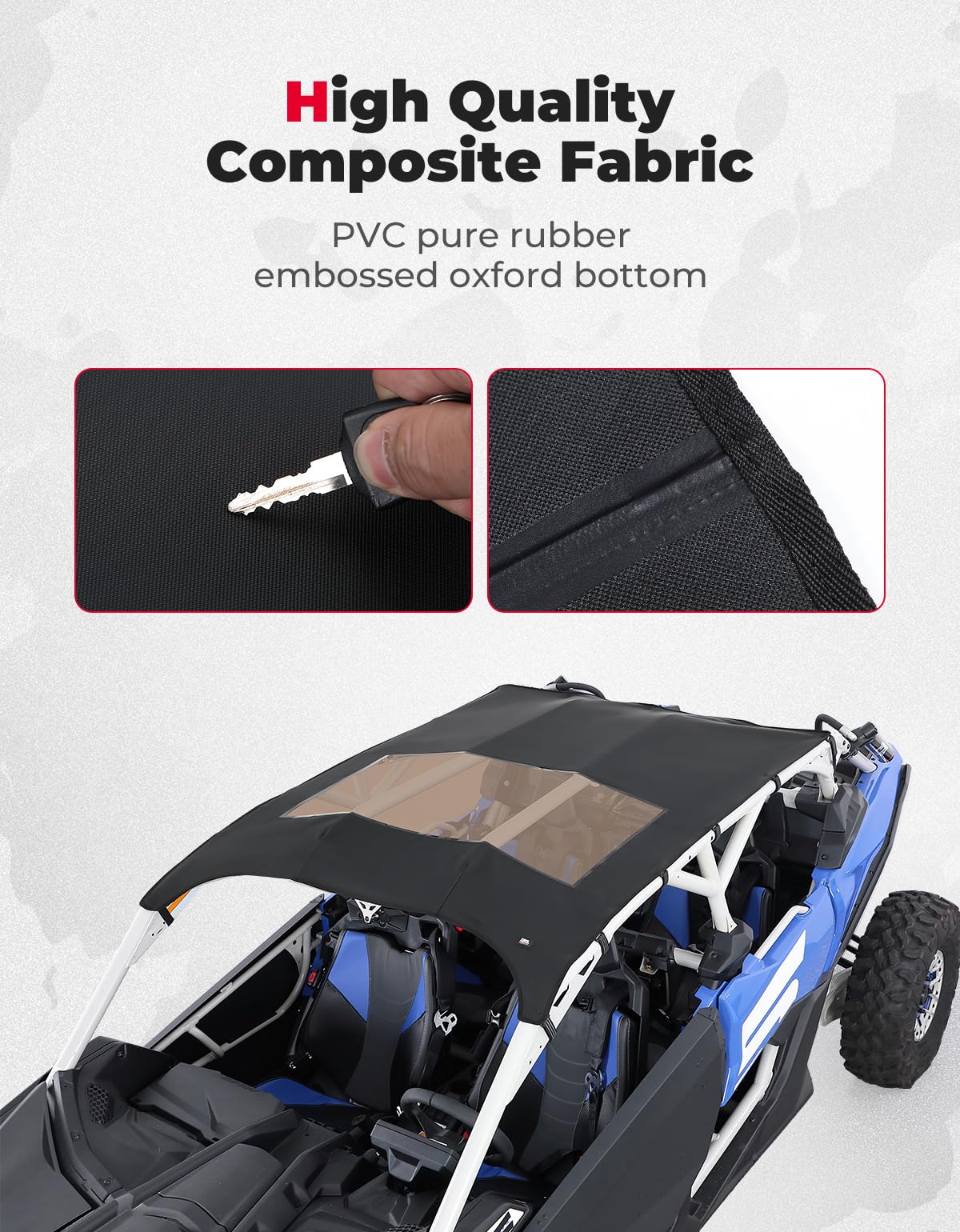Canvas Soft Rooftop for Can-Am Maverick X3 MAX - Image 6