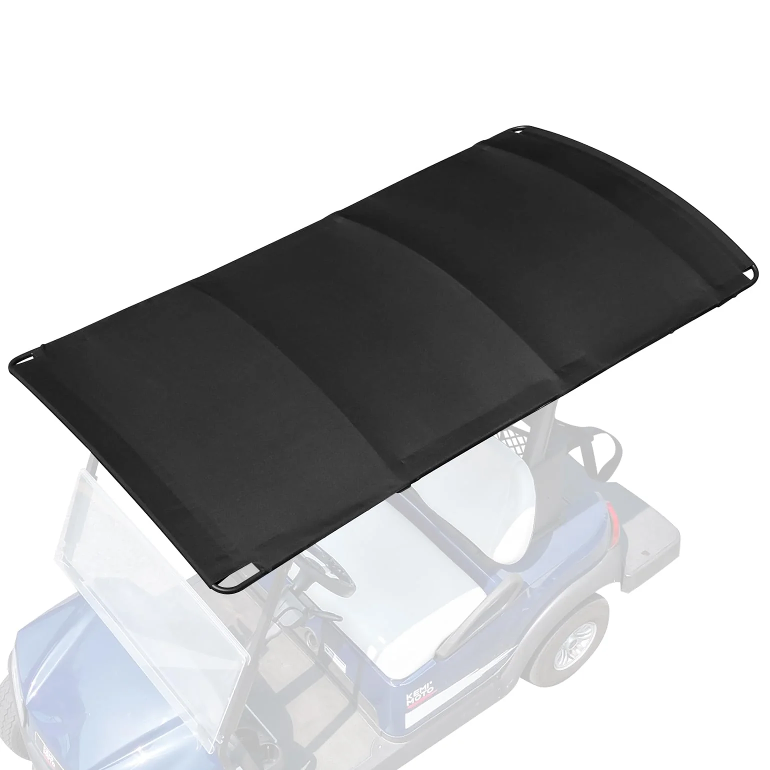 Canvas Universal Sun Top, 85" Extended Golf Cart Roof - Image 7