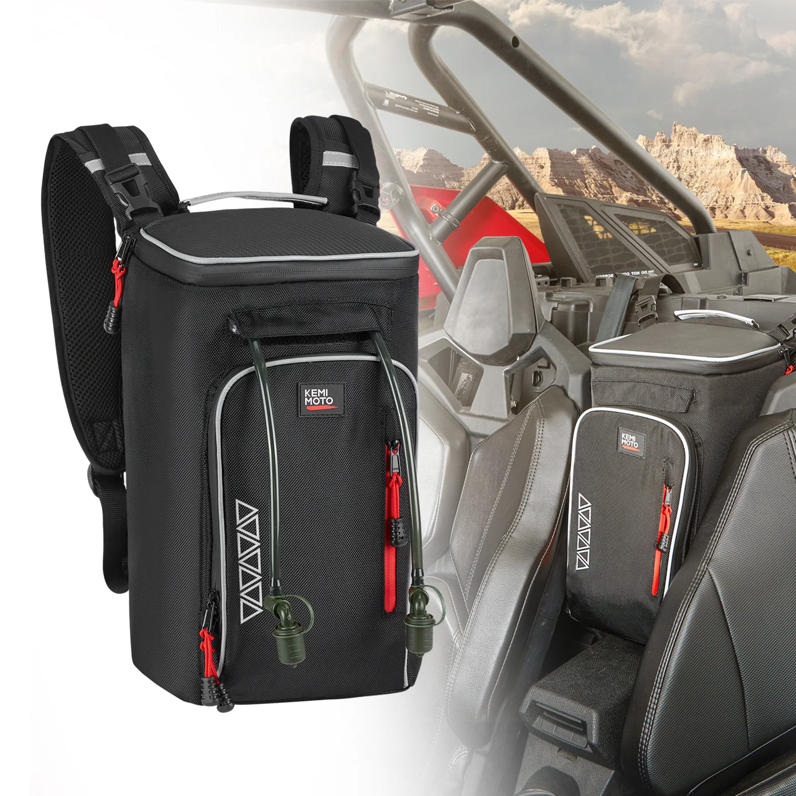 Cargo Bag Backpacks and Rear Door Bags for RZR PRO XP 4 2020+ - Image 2
