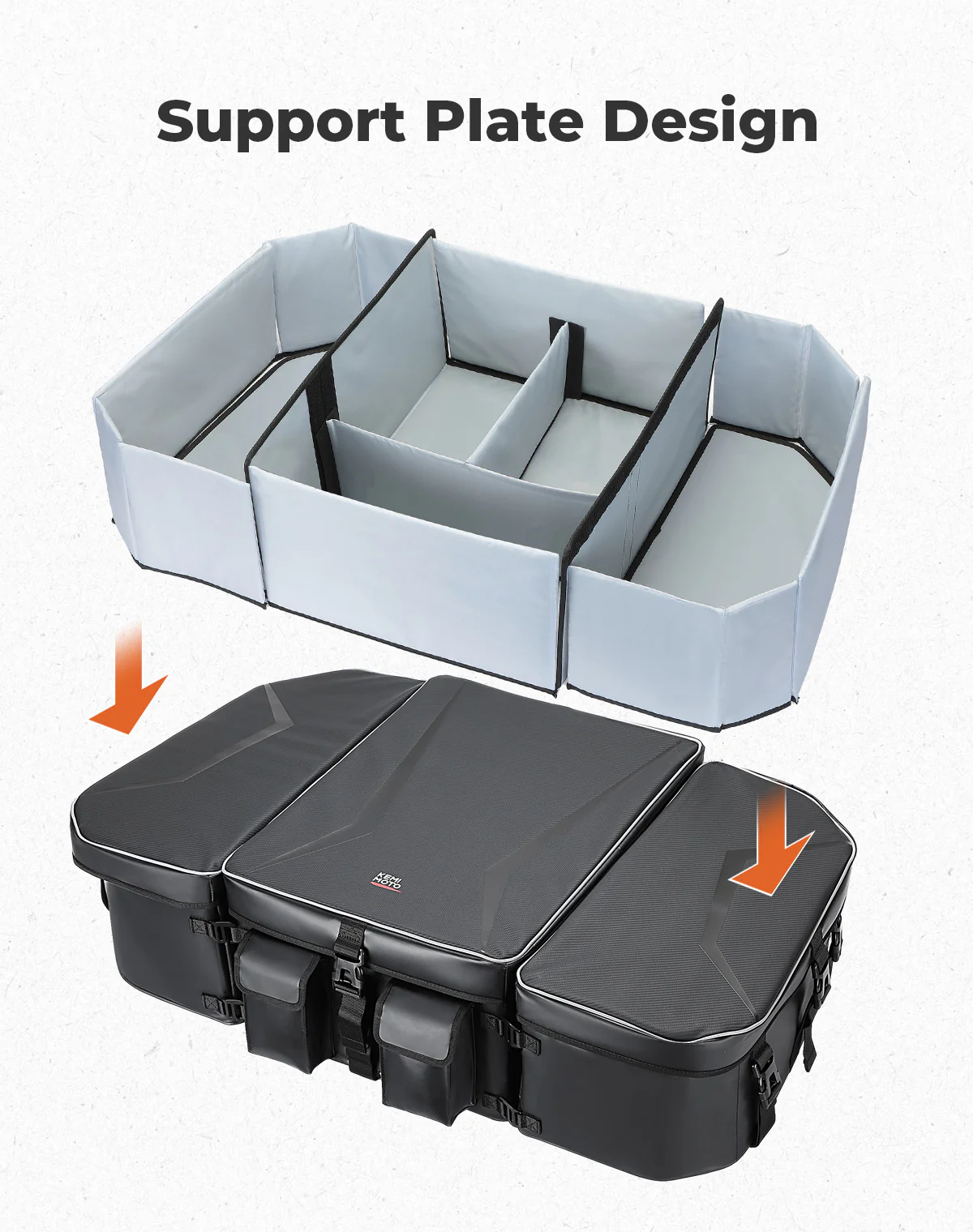 112L Rear Cargo Bag for Can-Am Maverick R 2024+ - Image 4