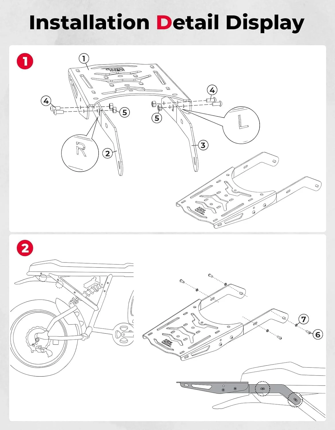 Cargo Rack for Super73 R series - Image 3
