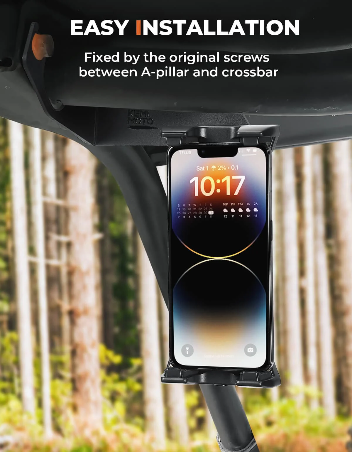 Cell Phone Holder 360° Adjustable for Kawasaki Teryx CAMO S LE - Image 7
